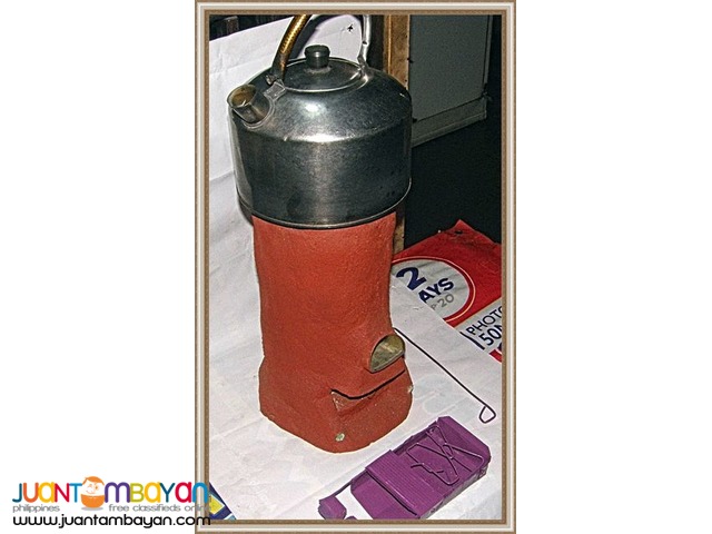 ROCKET STOVE FOR BRIQUETTES