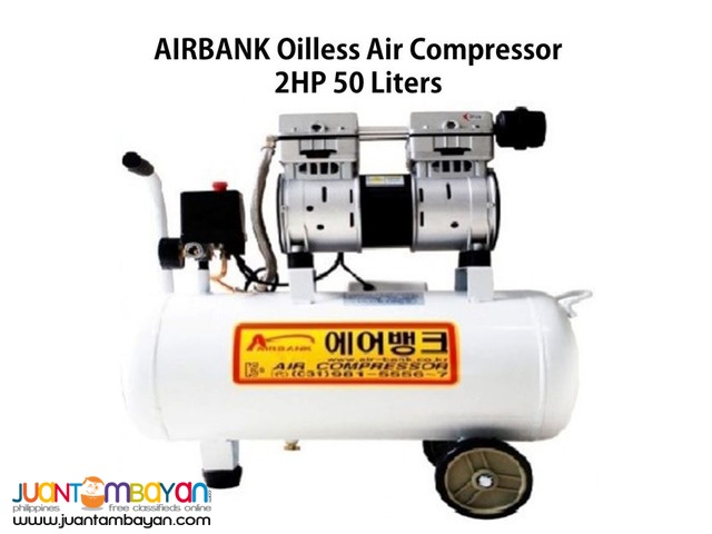 Oilless Air Compressor 2HP 50Liters