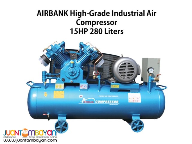 High-grade Industrial Air Compressor 15 HP 280 Liters