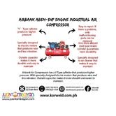 Engine Air Compressor 5HP 200Liters