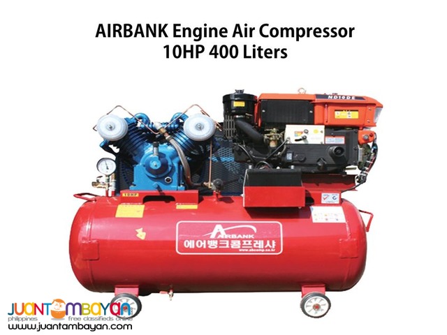 Engine Air Compressor 10HP 440Liters