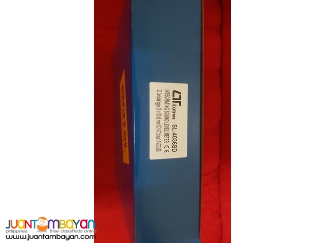 Sound Meter, Integrating Sound Level Meter, Class 1, Datalogger