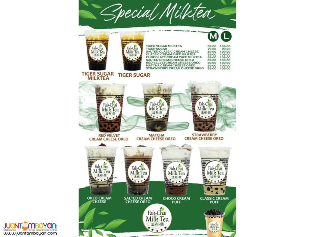 FAB CHAI MILK TEA BUSINESS