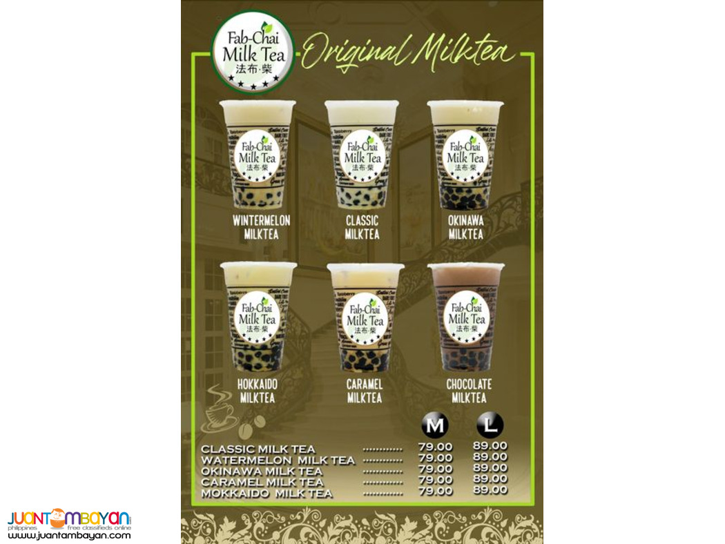 FAB CHAI MILK TEA BUSINESS