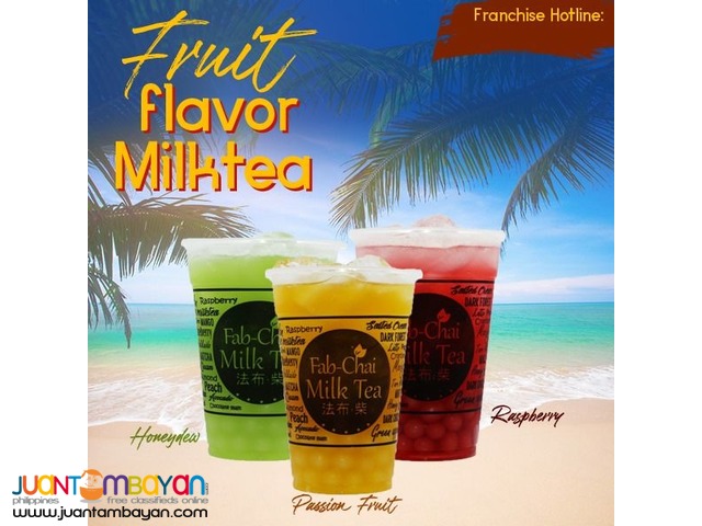 Alternative Franchise For Infinitea Milk Tea :  Fab-Chai Milk Tea