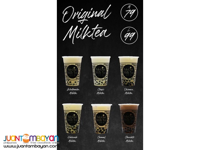 Alternative Franchise For Infinitea Milk Tea :  Fab-Chai Milk Tea