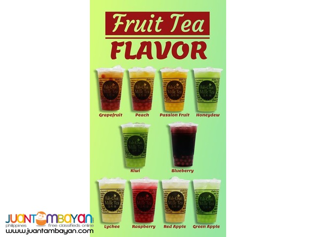 Alternative Franchise For Infinitea Milk Tea :  Fab-Chai Milk Tea