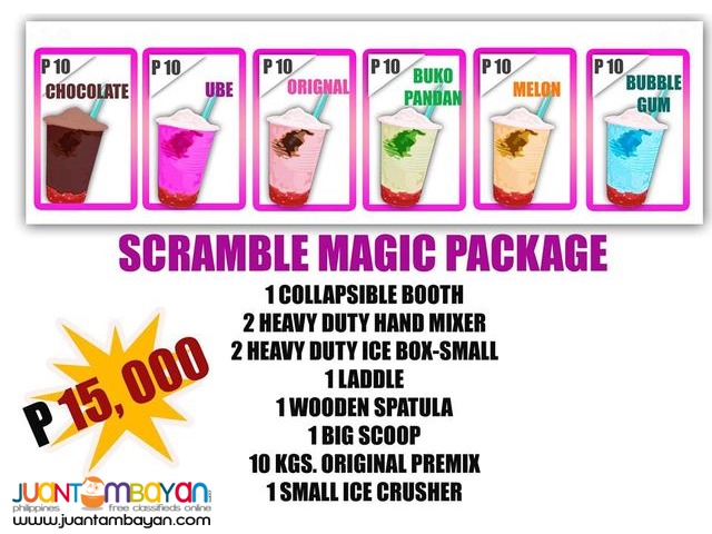 SCRAMBLE MAGIC PANGKABUHAYAN PACKAGE SCRAMBLE MAGIC PANGKABUHAYAN PACKAGE