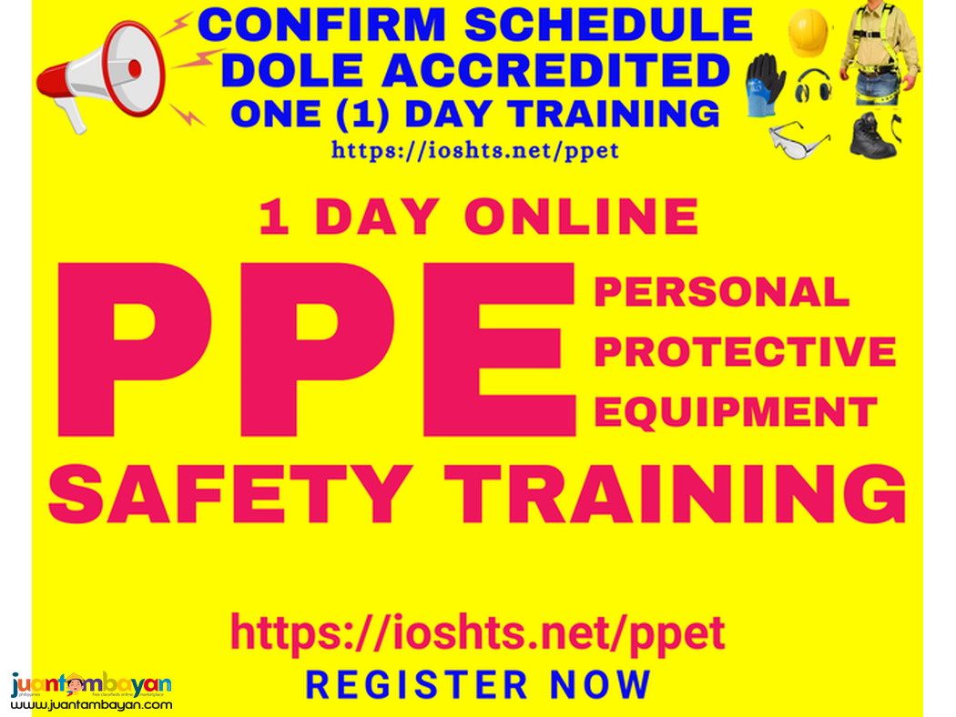 Online PPE Training Personal Protective Equipment Safety Training DOLE