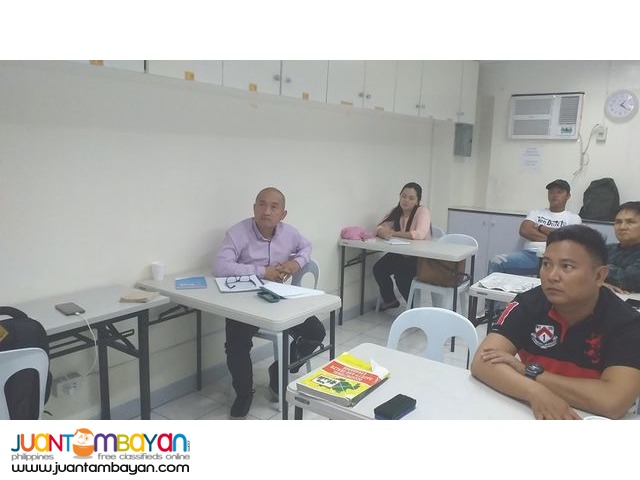 BOSH Training Safety Officer 1 SO1 Training DOLE Training Face To Face
