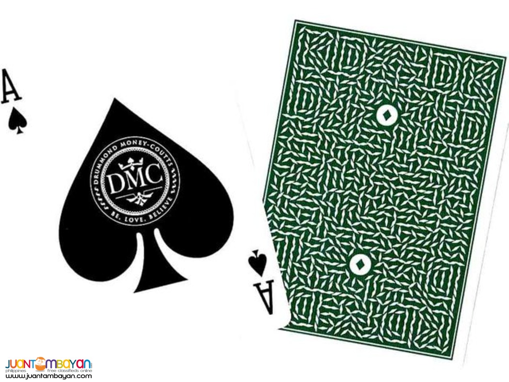 Playing Cards Marked Deck DMC ELITES Forest Green 