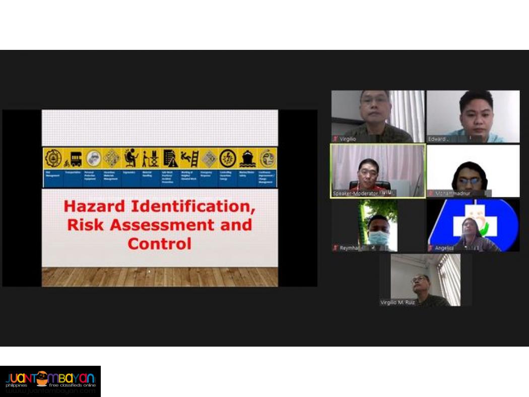 HIRAC Training DOLE Specialized OSH Training DOLE Safety Officer 3 SO2