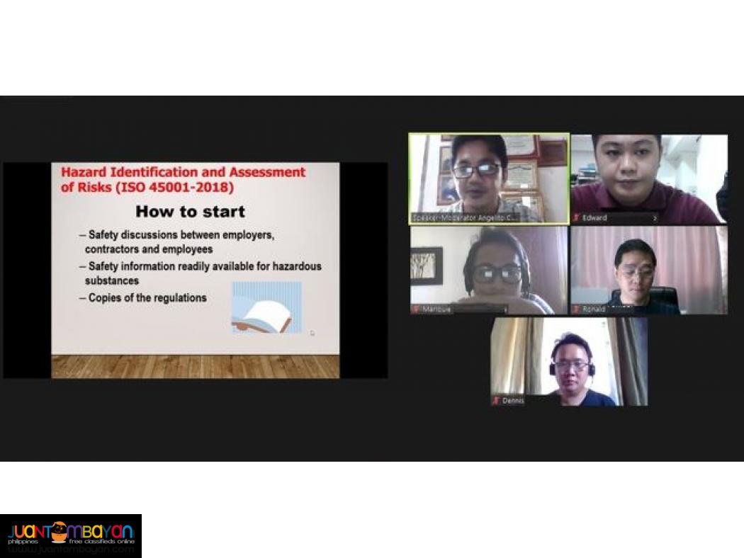 HIRAC Training DOLE Specialized OSH Training DOLE Safety Officer 3 SO2