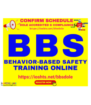 BBS Training safety Officer Training Behavior Based Safety DOLE