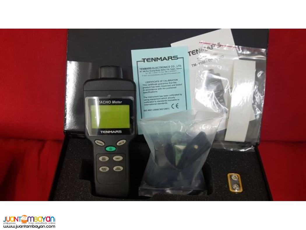 Tachometer, Datalogger, Laser Tachometer, Hand Tachometer, Tenmars