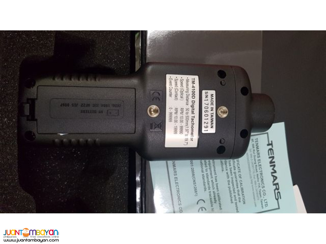 Tachometer, Datalogger, Laser Tachometer, Hand Tachometer, Tenmars