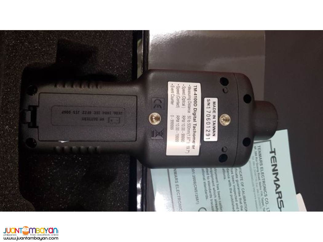 Tachometer, Datalogger, Laser Tachometer, Hand Tachometer, Tenmars