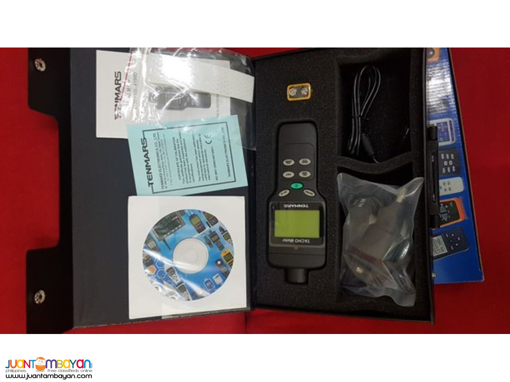 Tachometer, Datalogger, Laser Tachometer, Hand Tachometer, Tenmars