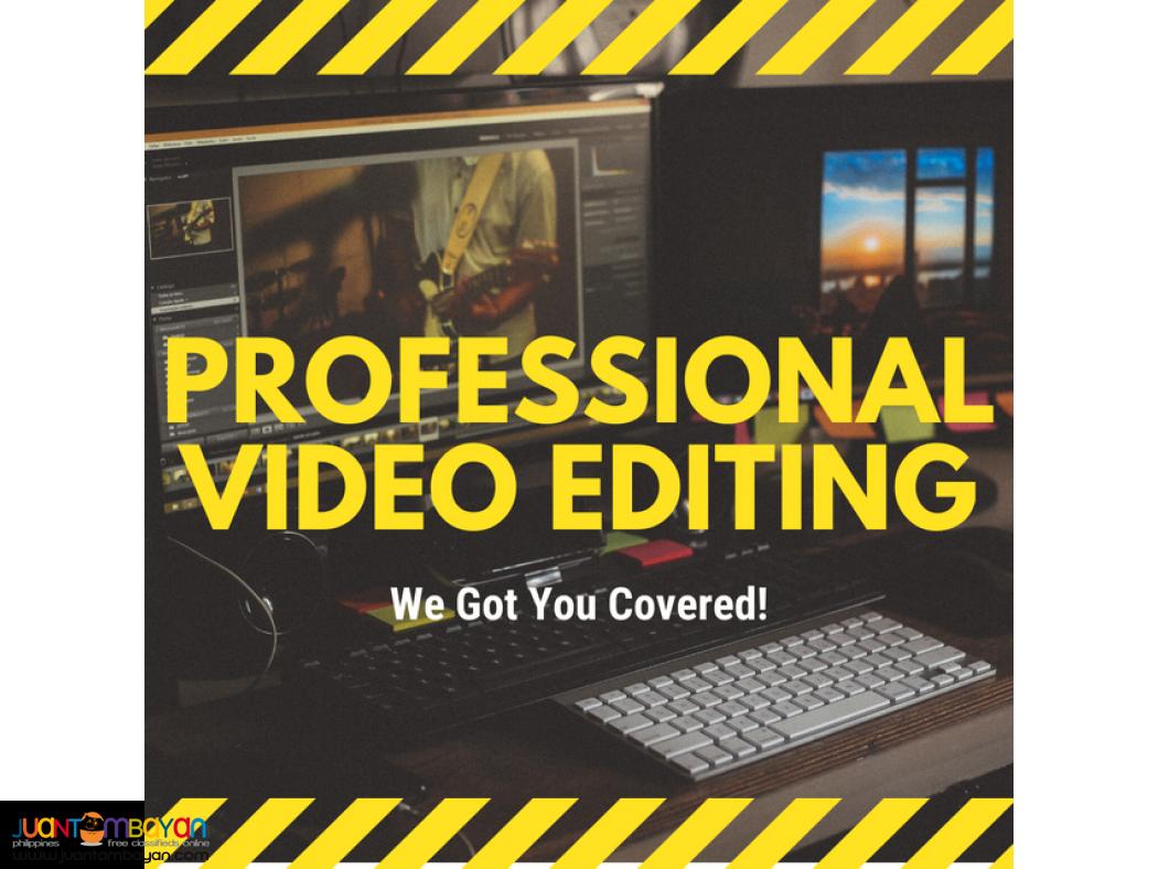 Video Editing & Post Production
