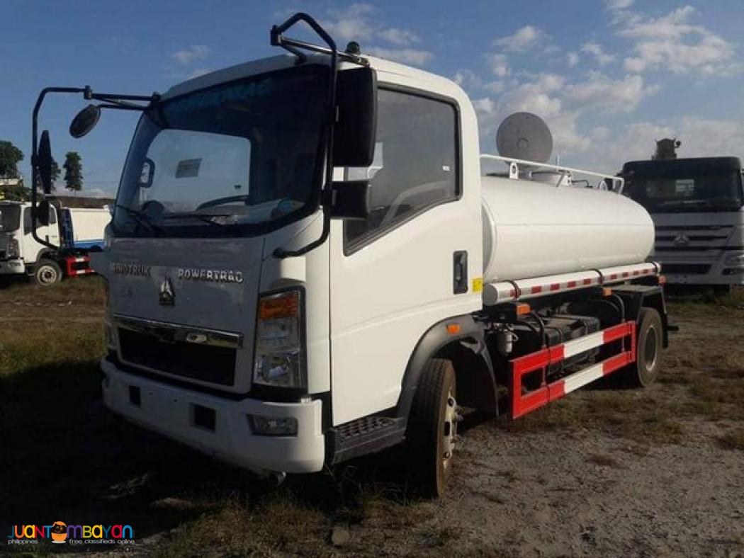 hOMAN H3 6-WHEELER WATER TRUCK 4000L CAPACITY