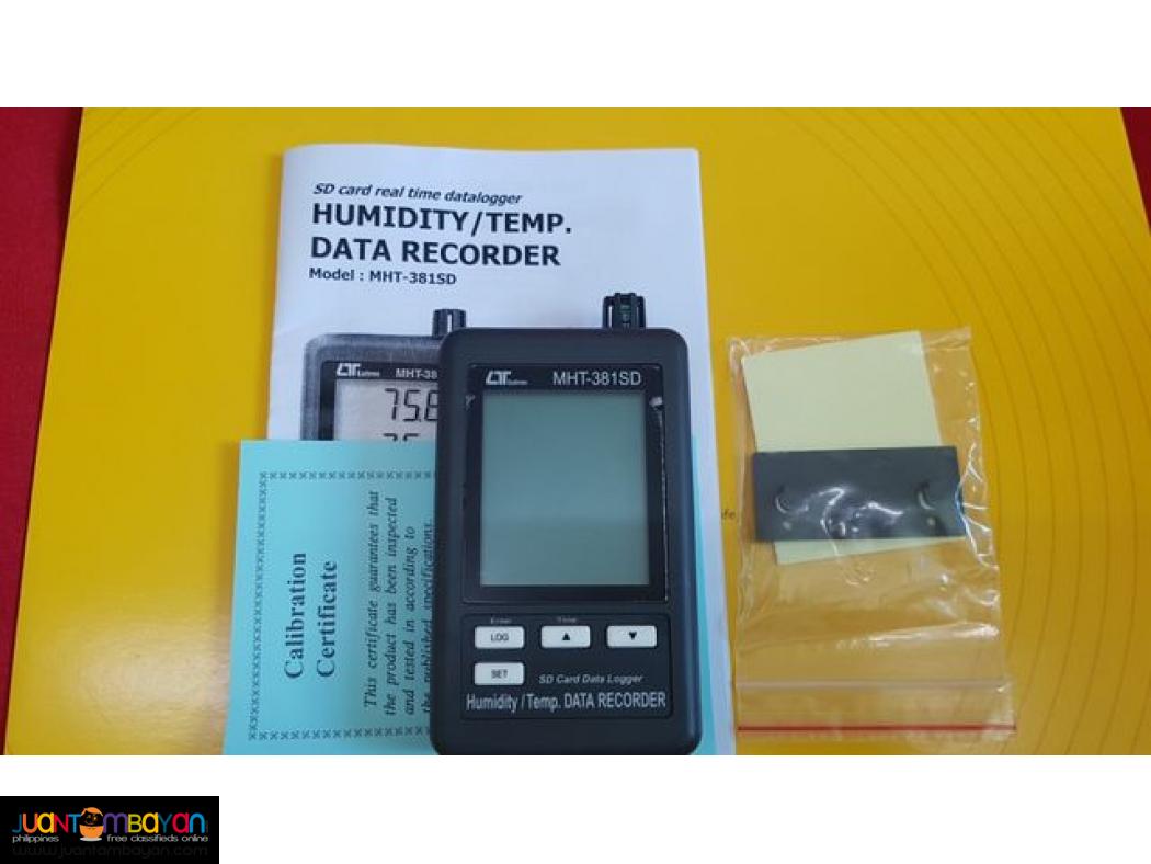 Humidity Datalogger, Temperature humidity Recorder