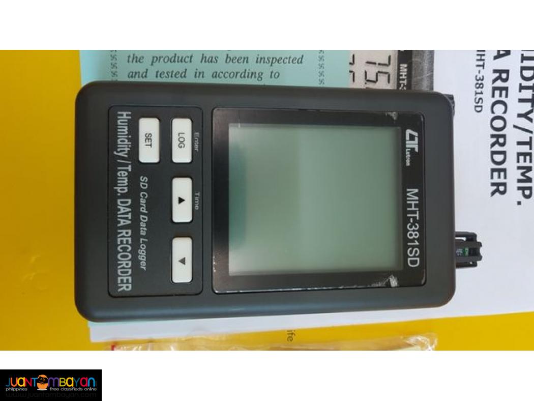 Humidity Datalogger, Temperature humidity Recorder