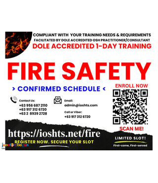 DOLE Accredited fire Safety Training