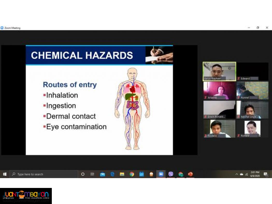 1 day DOLE Accredited Fire Safety Training