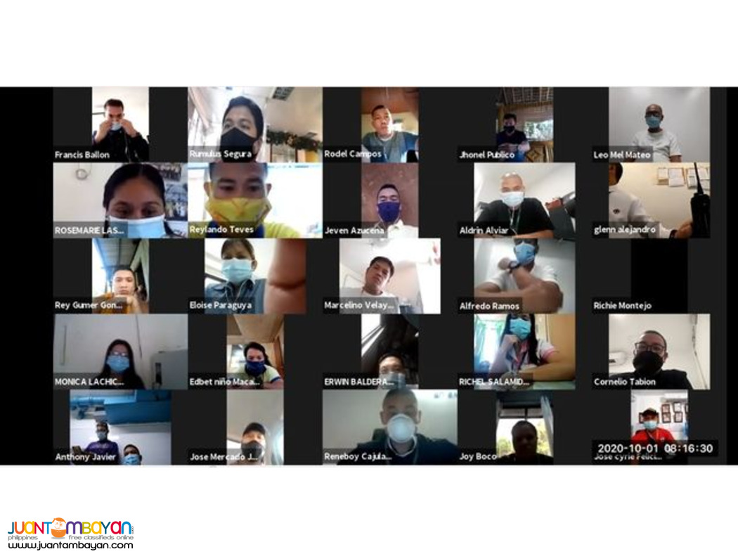 Online Mandatory Safety and Health Seminar for Workers DOLE Accredited