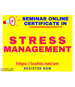 Online Stress Management Seminar via Zoom with Certificate