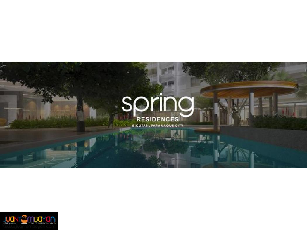 SMDC SPRING Residences in Bicutan beside SM City Bicutan