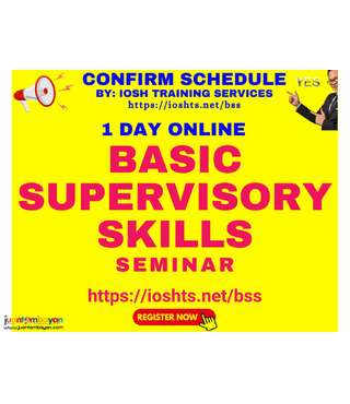 Online Seminar Basic Supervisory Skills Seminar with Certificate