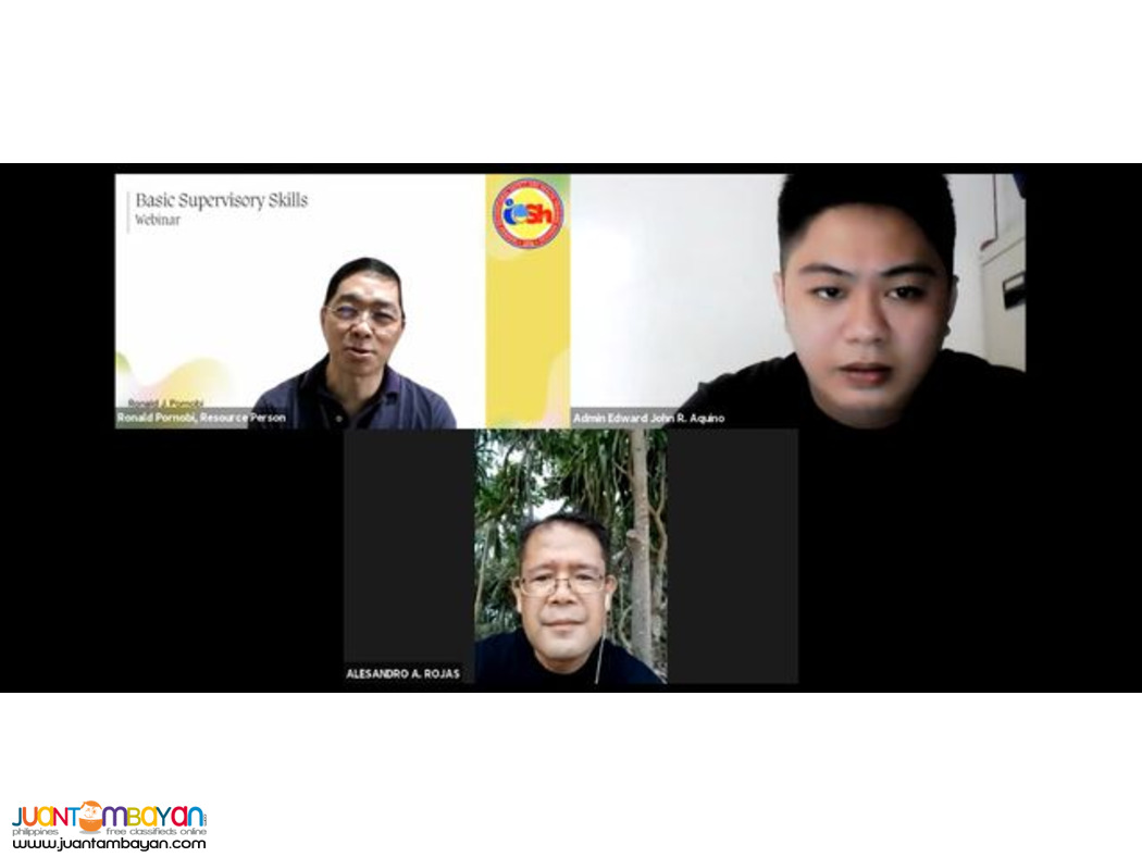 Online Seminar Basic Supervisory Skills Seminar with Certificate