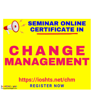 Online Change Management seminar With Certificate