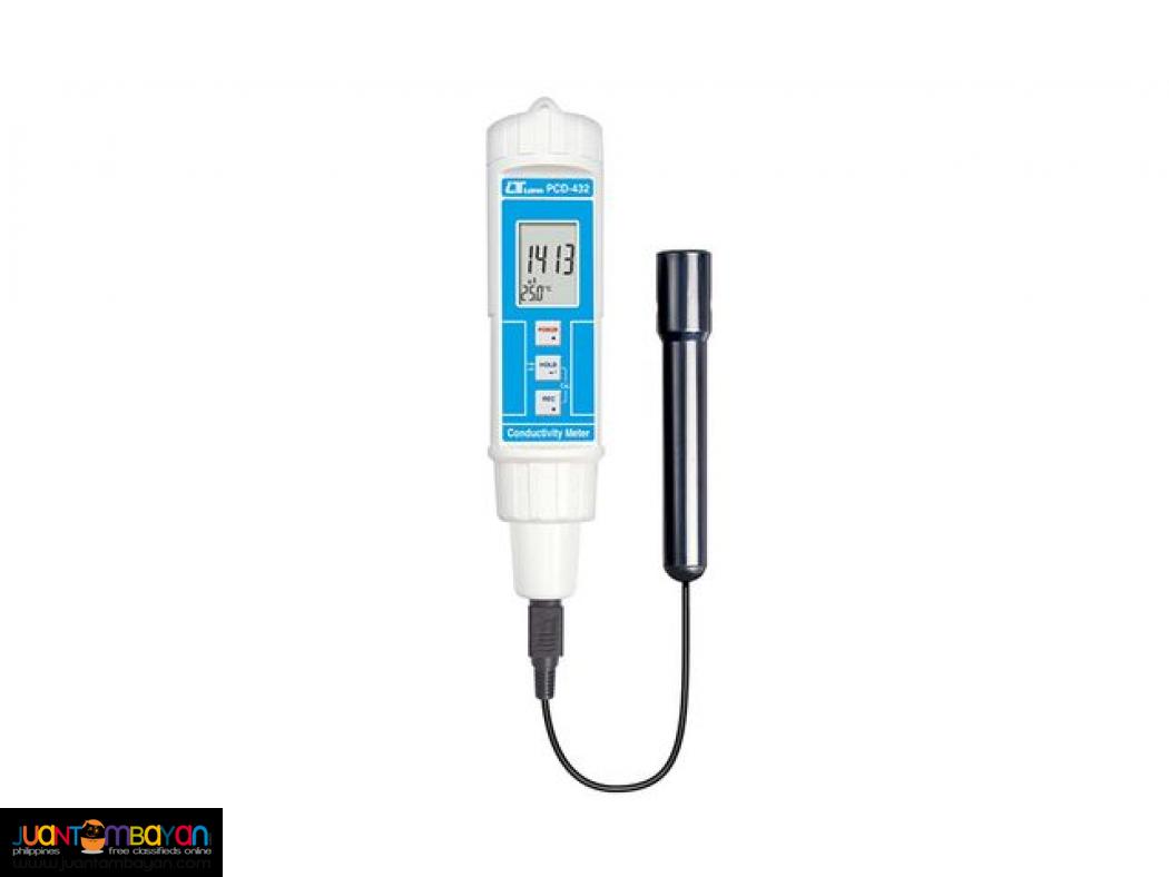 Conductivity Meter, TDS Meter, Temperature Meter, Lutron PCD-432