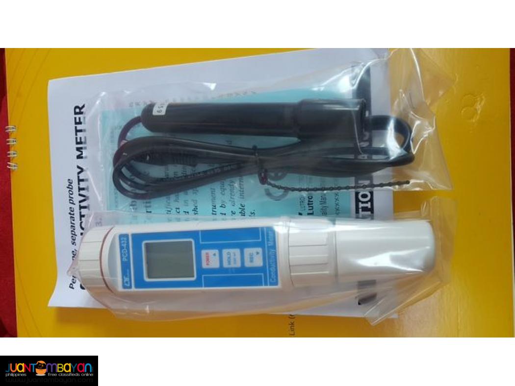 Conductivity Meter, TDS Meter, Temperature Meter, Lutron PCD-432