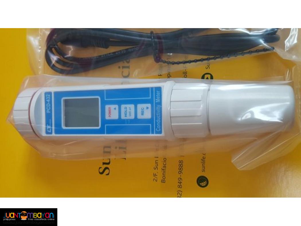 Conductivity Meter, TDS Meter, Temperature Meter, Lutron PCD-432