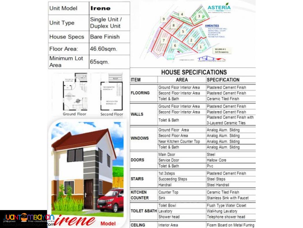 Asteria Homes Subdivision Tanay Rizal