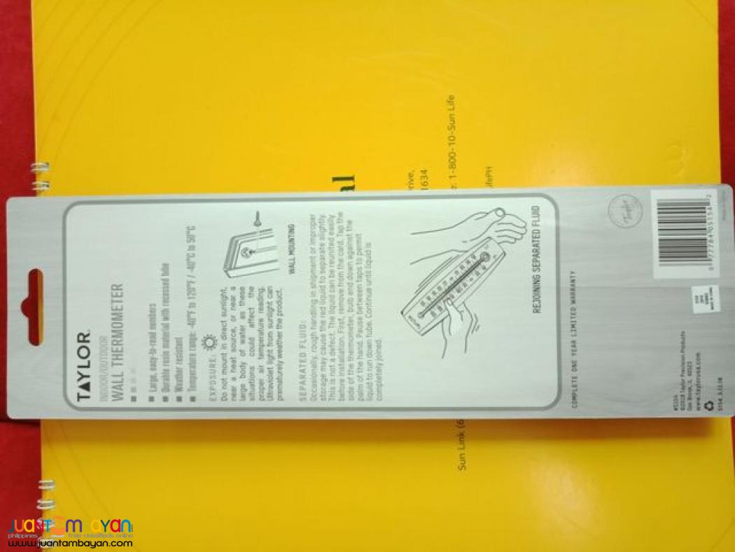 Thermometer, Wall Thermometer, Outdoor Thermometer, Taylor