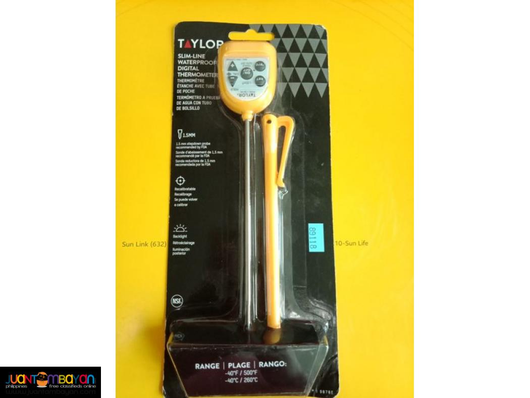 WATERPROOF Stem Thermometer, Lollipop Thermometer, Pocket Thermometer