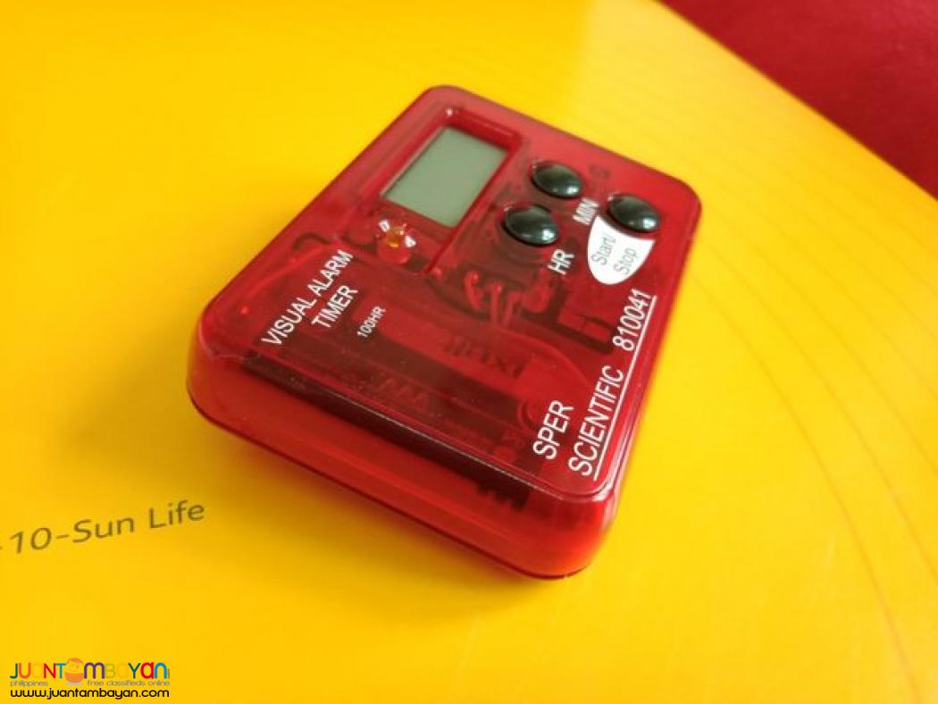 Timer, Alarm Timer, Visual Alarm Timer, Audible Alarm Timer