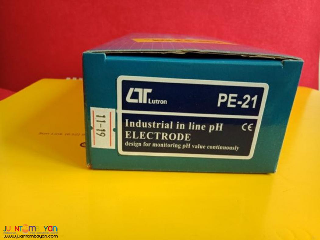 Industrial pH Electrode, pH Electrode, pH Sensor, Lutron PE-21