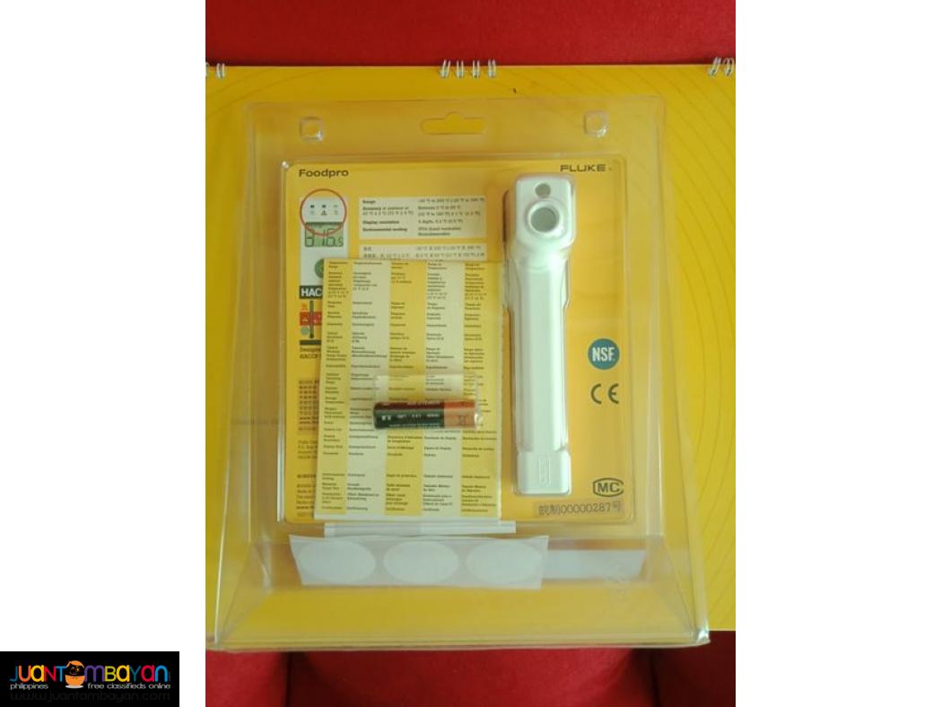 Food Thermometer, Infrared Thermometer, FLUKE FoodPro, HACCP