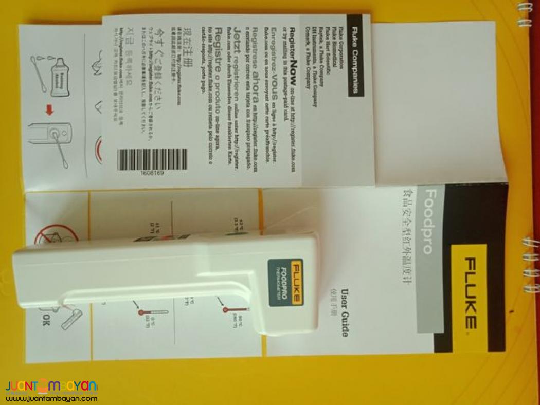 Food Thermometer, Infrared Thermometer, FLUKE FoodPro, HACCP