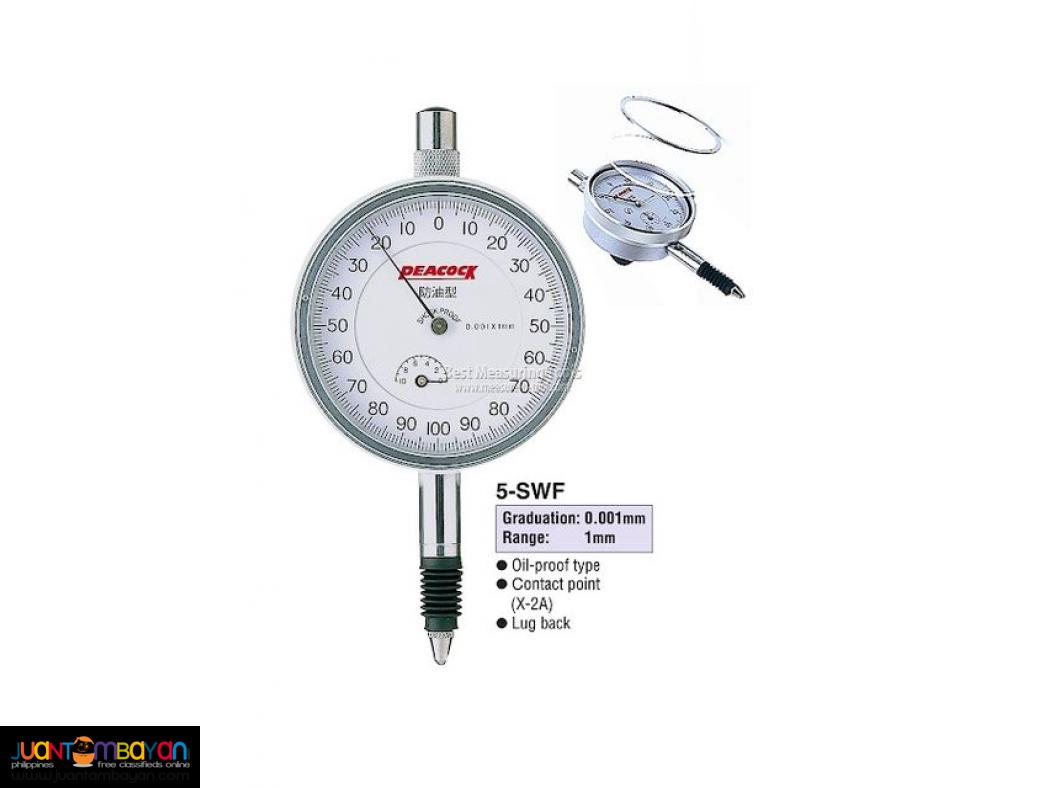 Dial Gauge, Standard Dial Gauge, Dial Indicator, Oil Proof