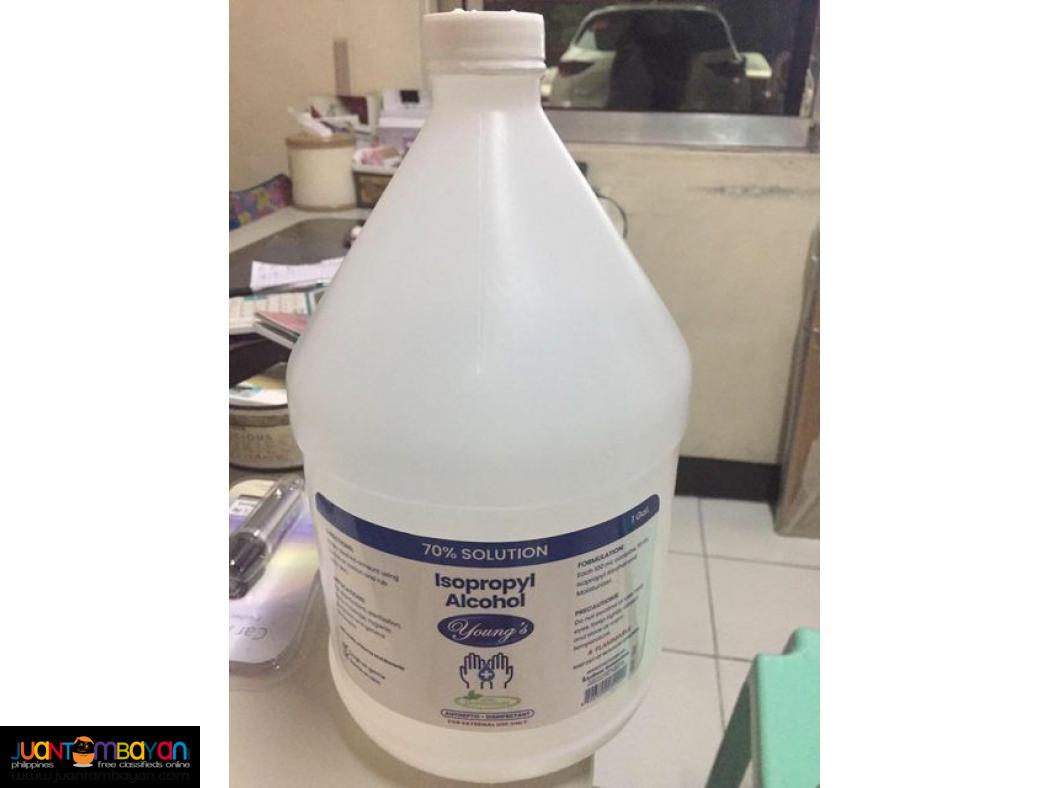 70% Solution Isopropyl Alcohol 1 Gallon