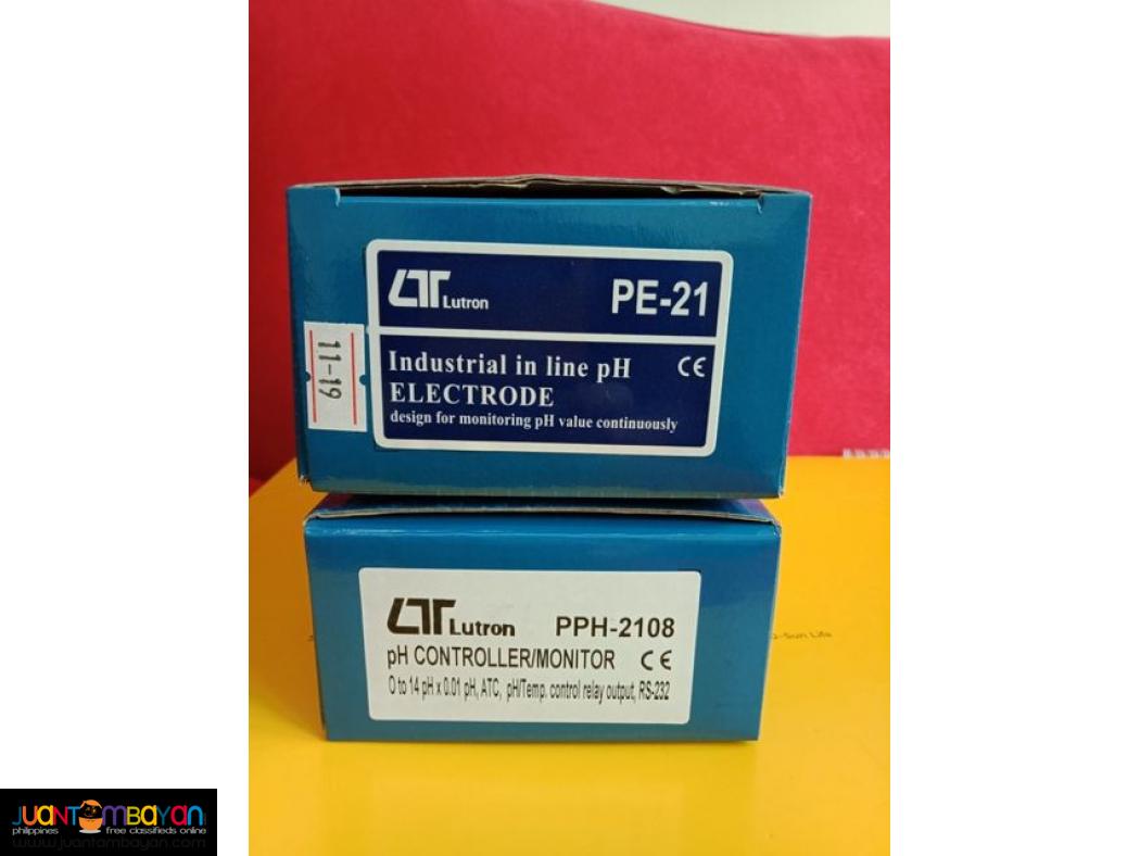 pH Controller, Online pH Controller, pH Monitoring, Lutron PPH-2108
