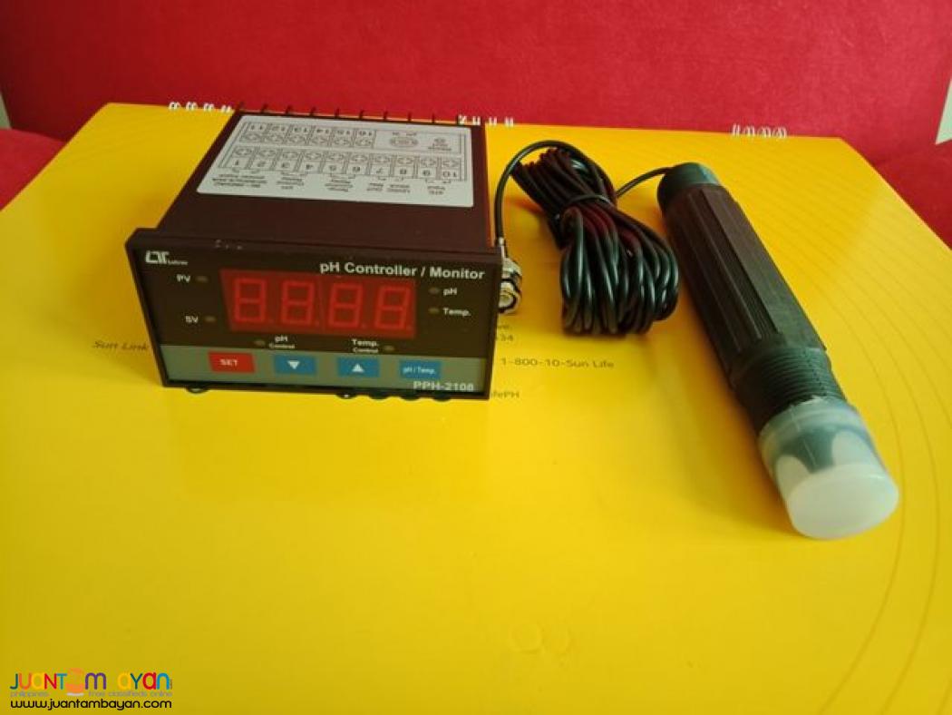 pH Controller, Online pH Controller, pH Monitoring, Lutron PPH2108