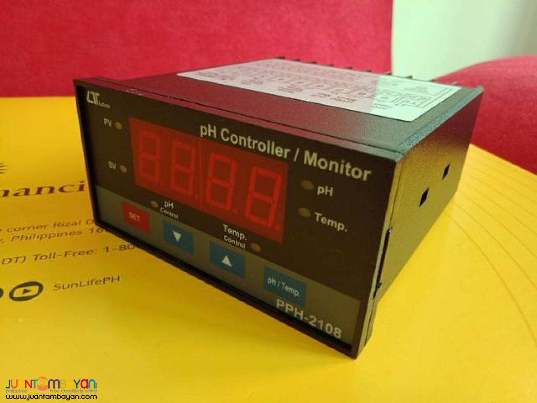 pH Controller, Online pH Controller, pH Monitoring, Lutron PPH2108