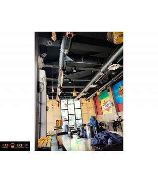 Ducting Services for Korean Restaurant Samgyupsal